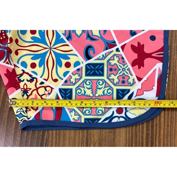 MARGARITAVILLE Mens Swim Trunks Board Shorts 36 Multicolor Patchwork Print - Picture 8 of 10